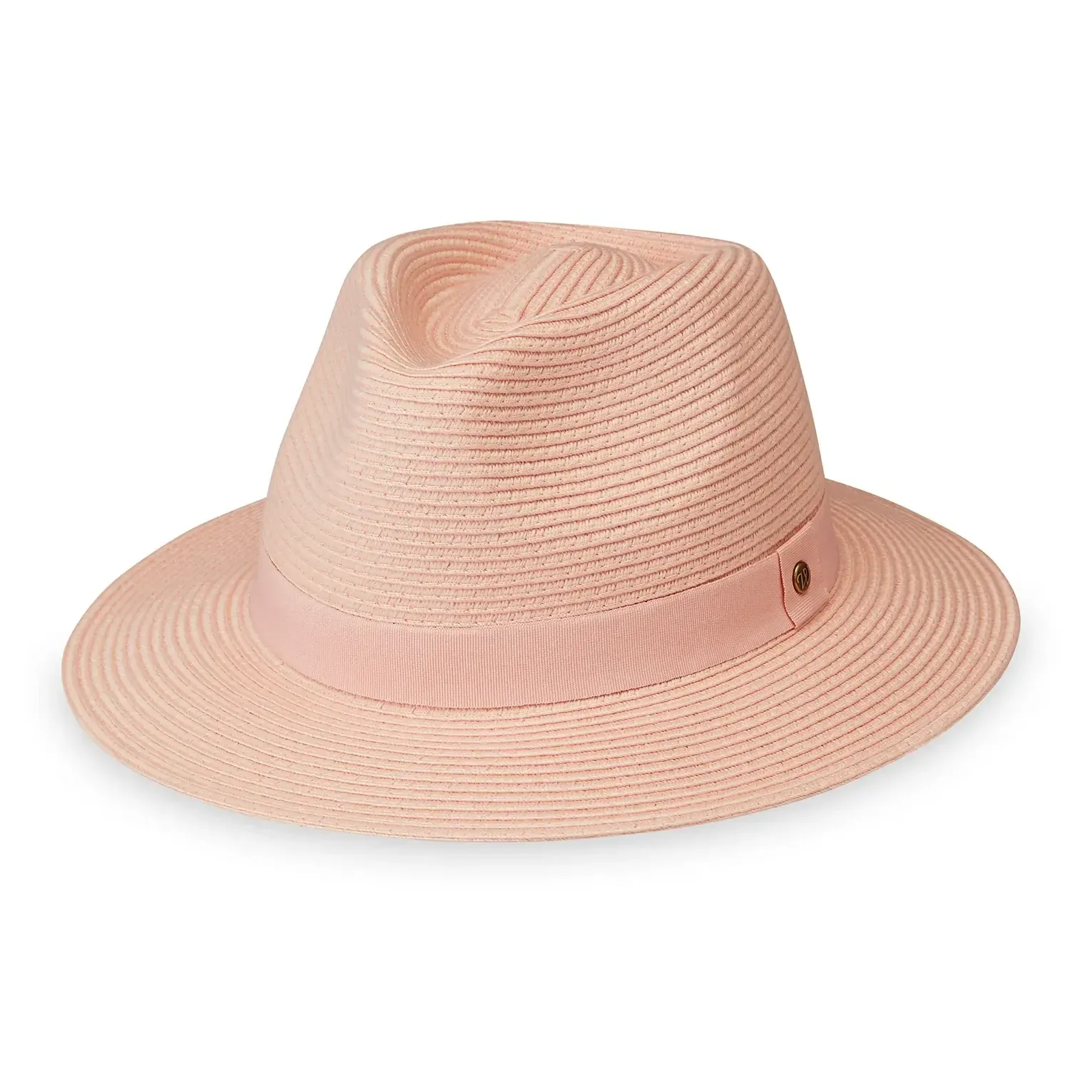 Caroline Two-Tone Fedora Sun Hat