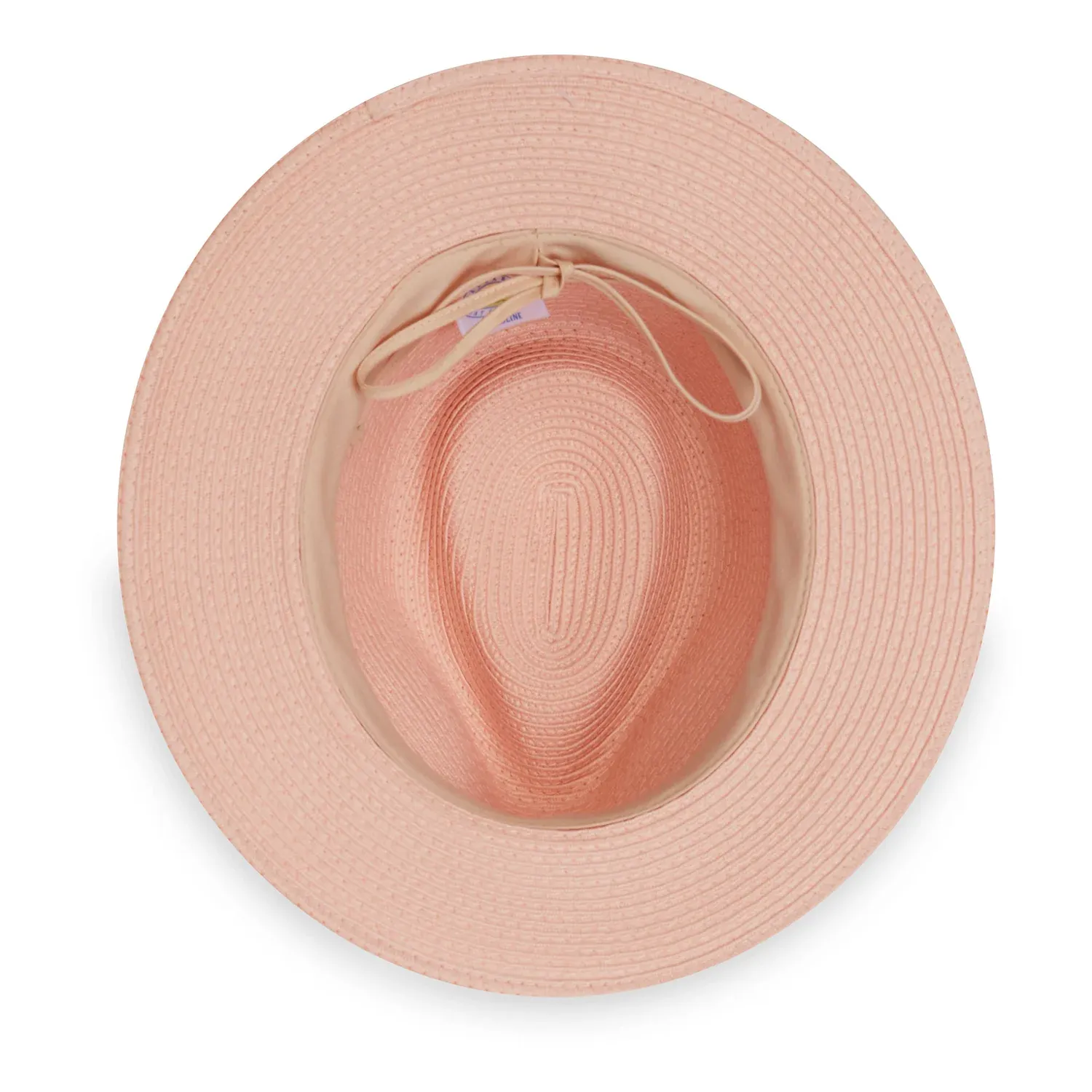Caroline Two-Tone Fedora Sun Hat