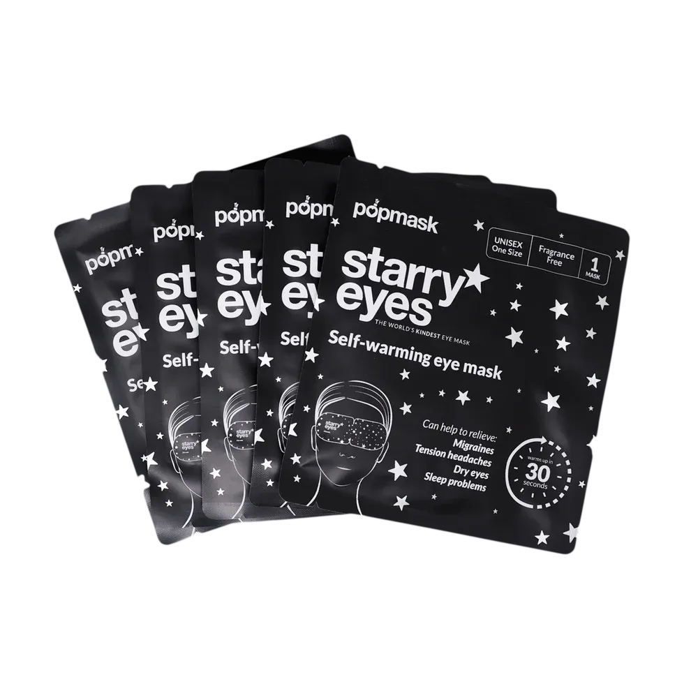 Starry Eyes Self-Heating Heated Mask 5 Pack