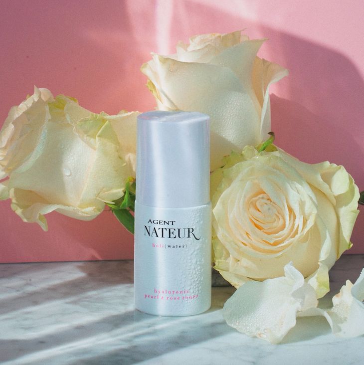 holi (water) pearl and rose hyaluronic essence travel size