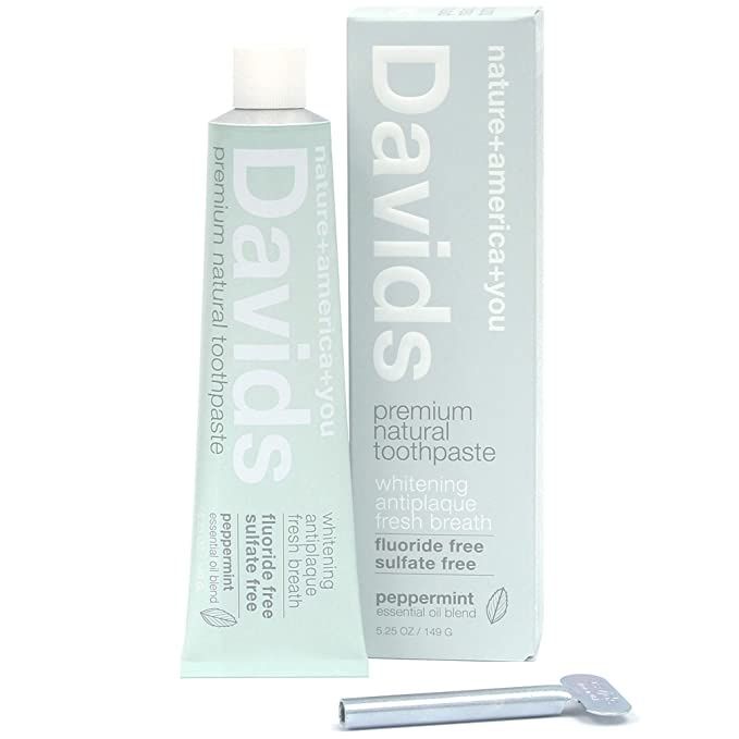 Davids premium toothpaste / peppermint