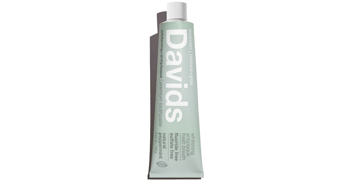 Davids premium toothpaste / peppermint