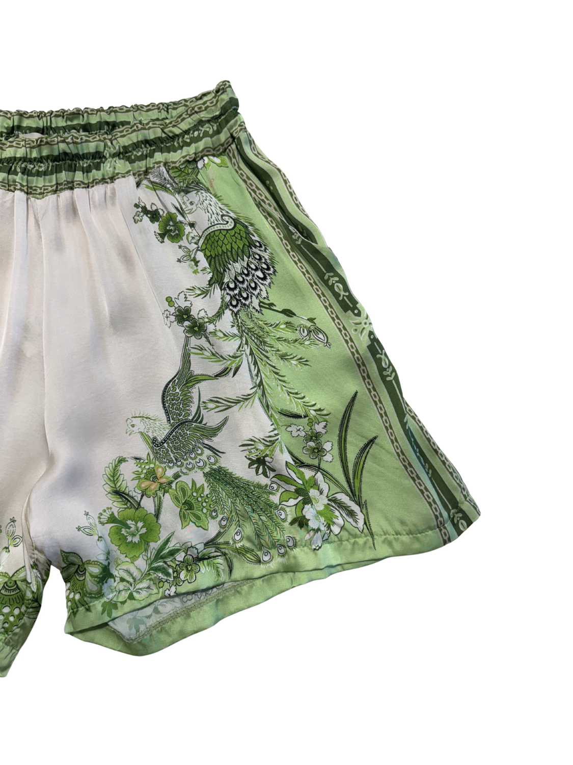 Printed Shorts Green