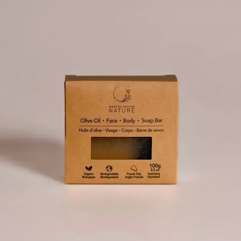 Olive Oil Face &amp; Body Soap Bar