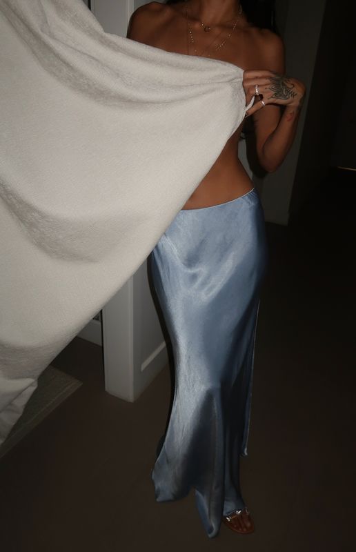 Viscose Maxi Length Skirt