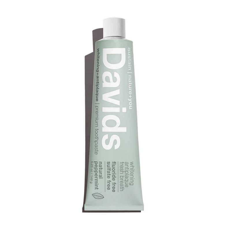 Davids premium toothpaste / peppermint