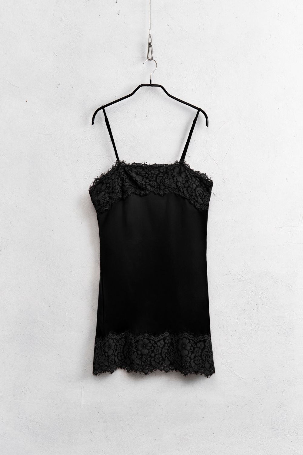 Short Lace Dress - Black