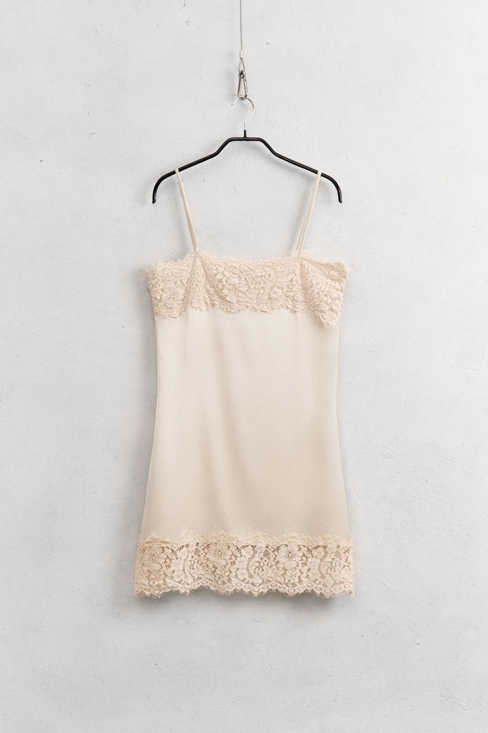 Short Lace Dress - Cream