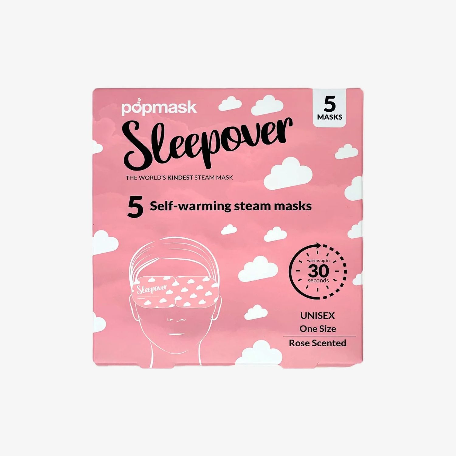 Sleepover Self-Heating Eye Mask 5-Pack
