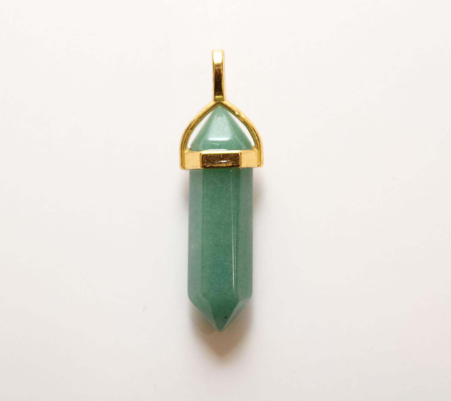 Large Crystal Charm, Color: Jade