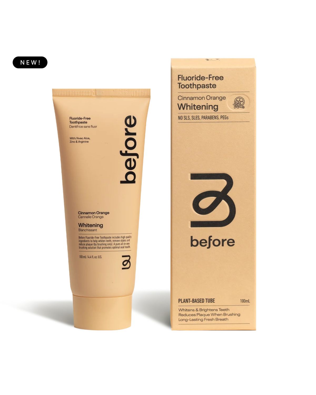 Whitening Toothpaste Cinnamon Orange 4.4oz/100ml