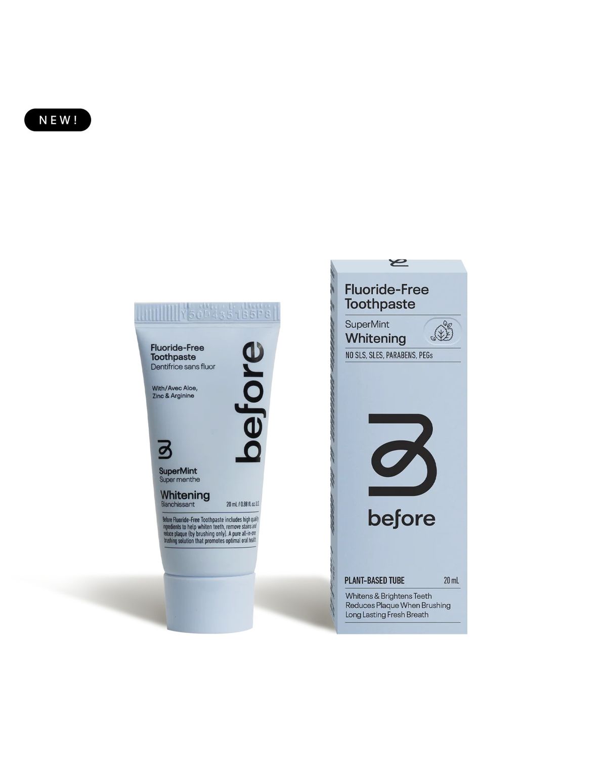 Whitening Toothpaste SuperMint Travel Size 0.88oz/20ml