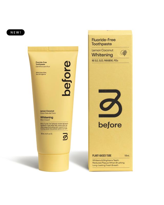 Whitening Toothpaste Lemon Coconut 4.4oz/100ml