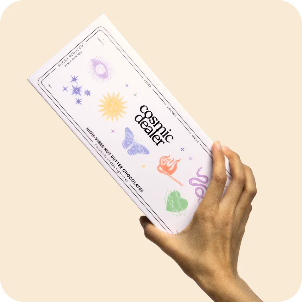 Gift Box of 7 Nut Butter Chocolates - Christmas Selection