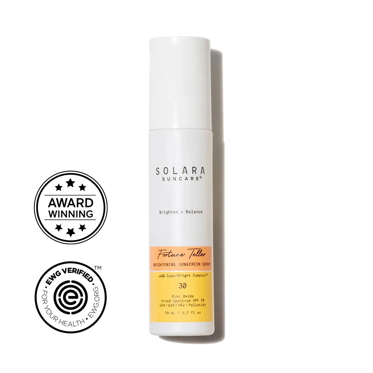 Fortune Teller Brightening Sunscreen Serum, SPF 30, Color: MicroTint™ 1
