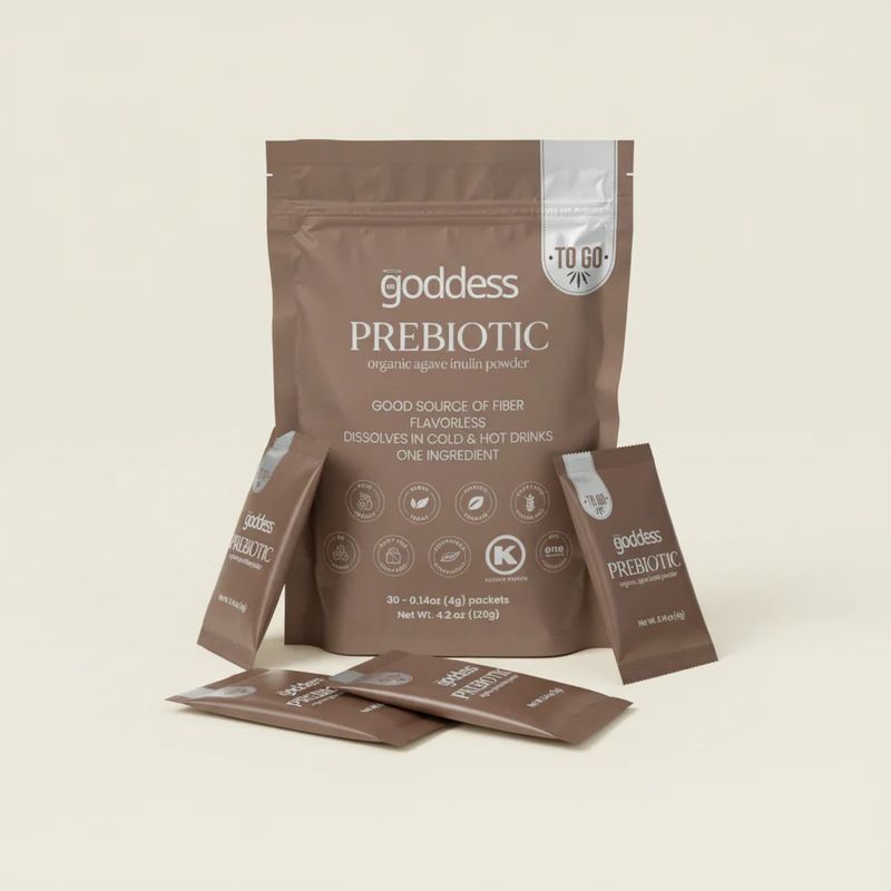 The Goddess Prebiotic To Go - 100% Organic Blue Agave Inulin Powder