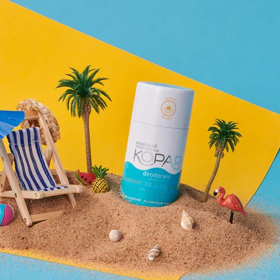 Aluminum Free Coconut Deodorant Beach