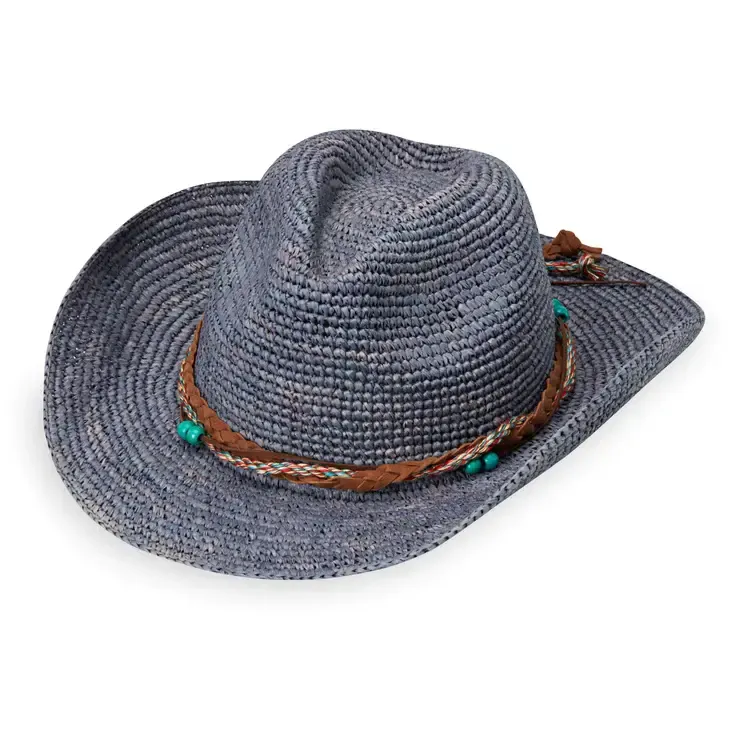Catalina Cowboy Hat Dusty Blue