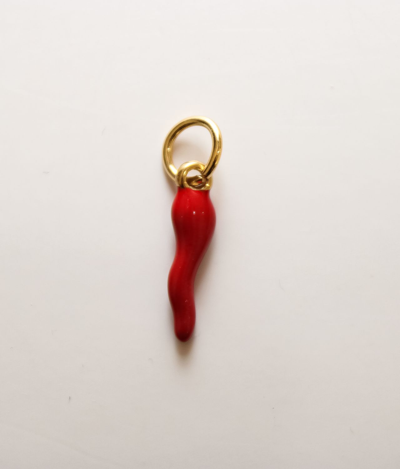 Mini Pepper Charm, Color: Red