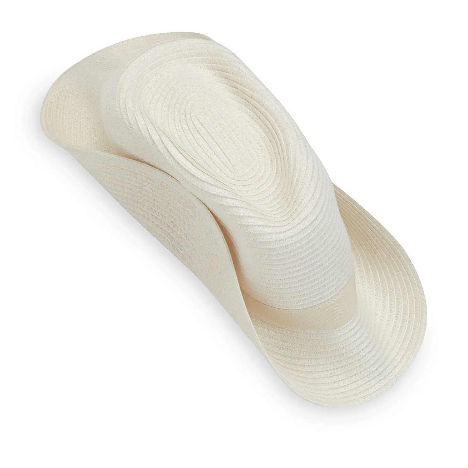 Caroline Two-Tone Fedora Sun Hat