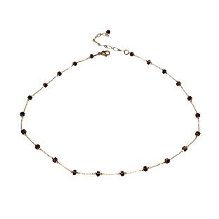 Tiger's Eye Beaded Necklace