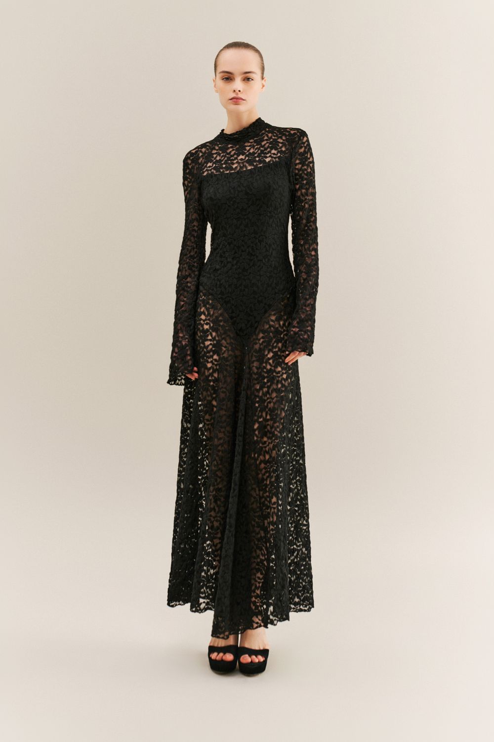 Long Lace Dress Long Lace Dress