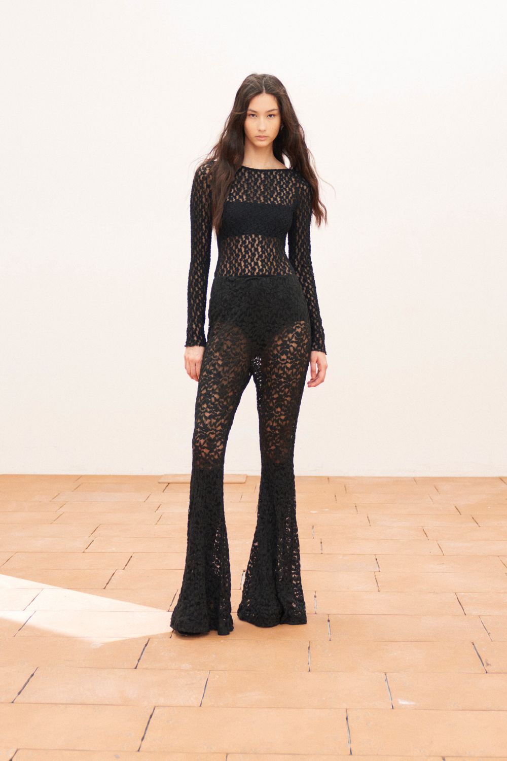 Lace Flare Pant