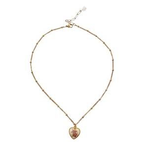 Vintage Heart Pendant Necklace