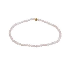 Mini Beaded Rose Quartz Bracelet