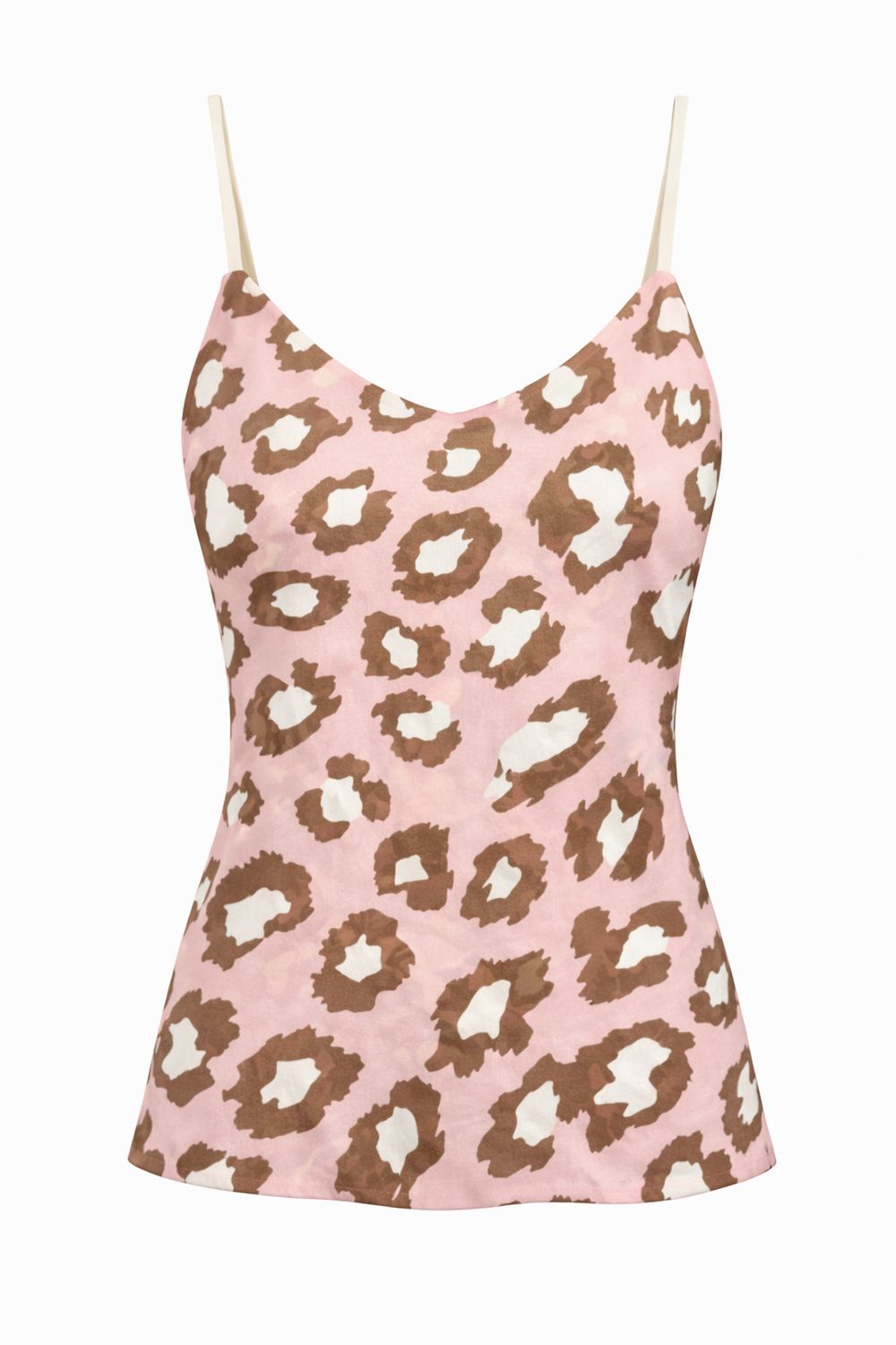 Viscose Printed Cami Top - Abstract Animal