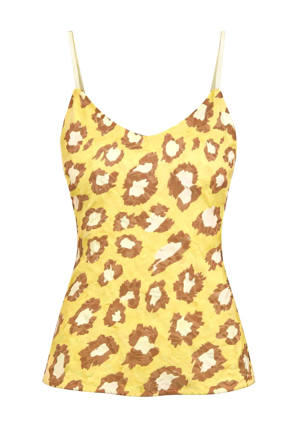 Viscose Printed Cami Top - Abstract Animal
