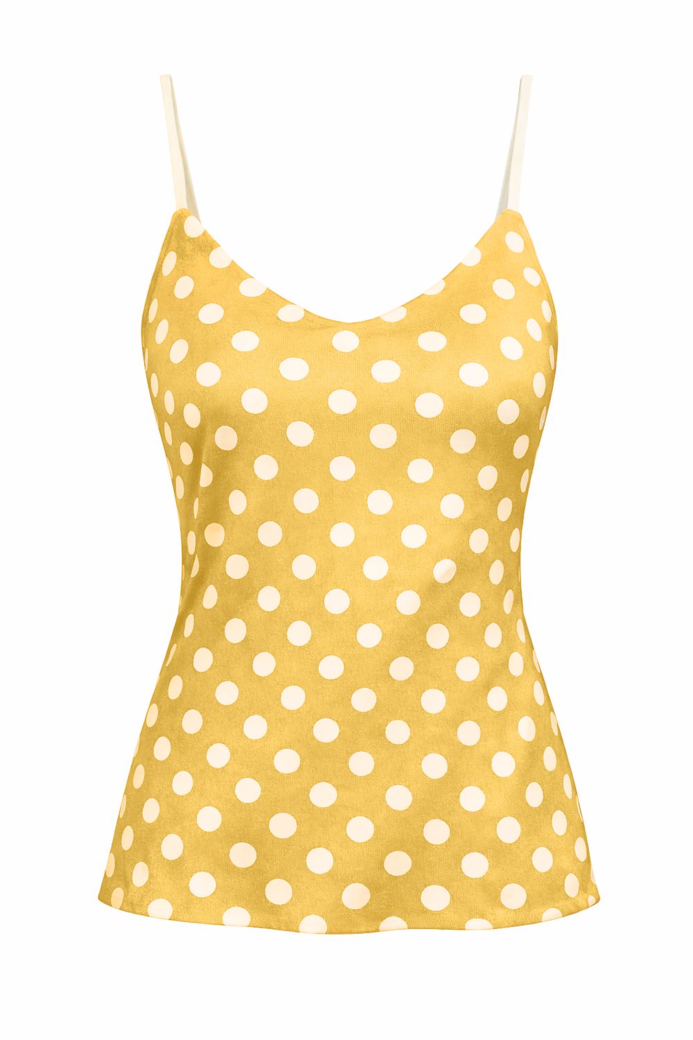 Viscose Printed Cami Top - Polka Dot