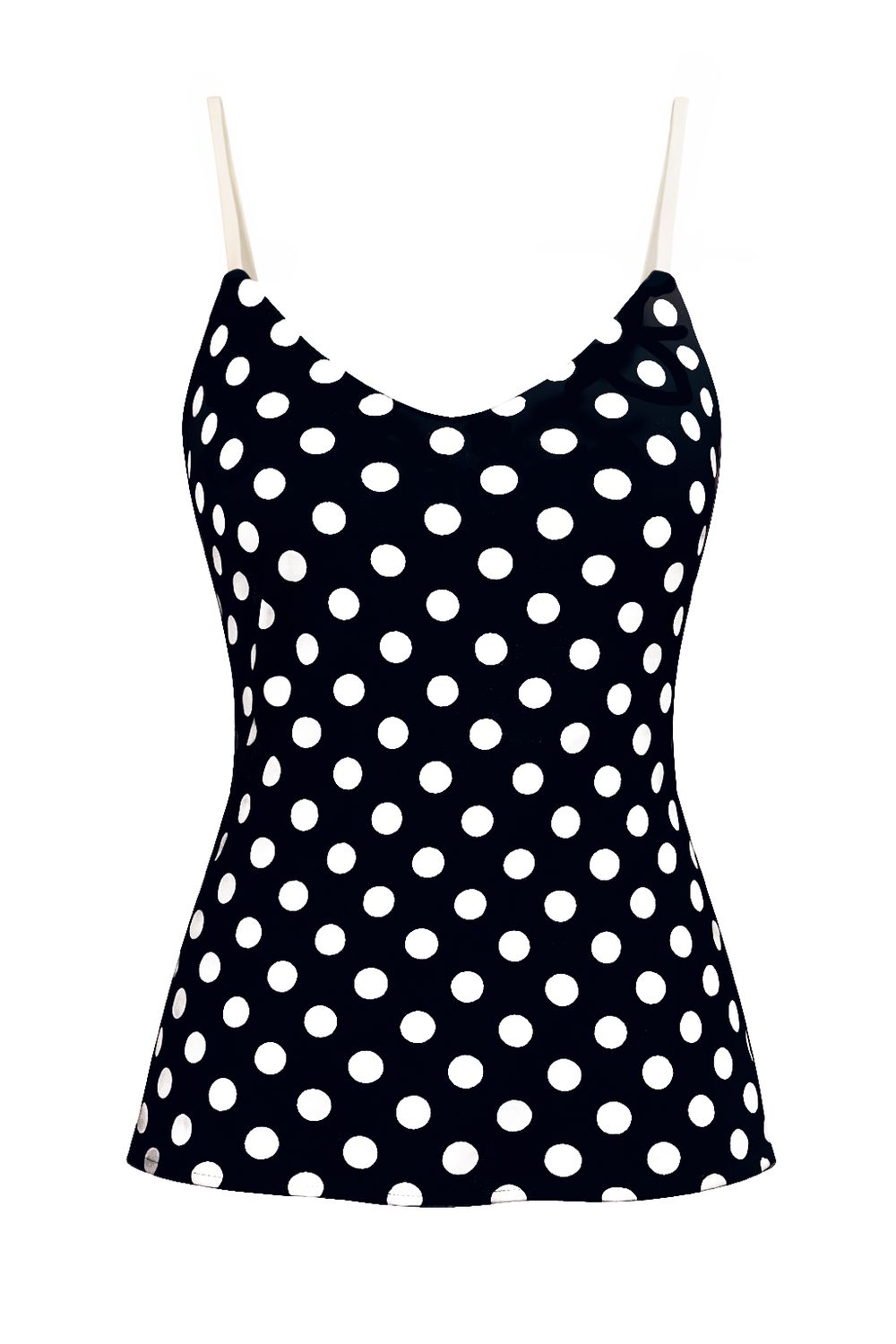 Viscose Printed Cami Top - Polka Dot