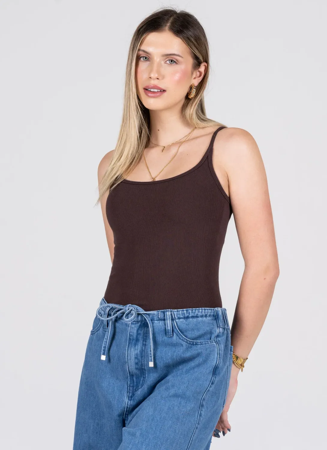 Bamboo Low Cut Cami