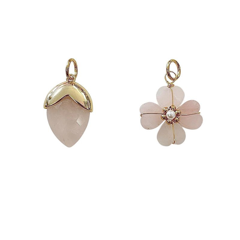 Rose Quartz Gemstone Charms