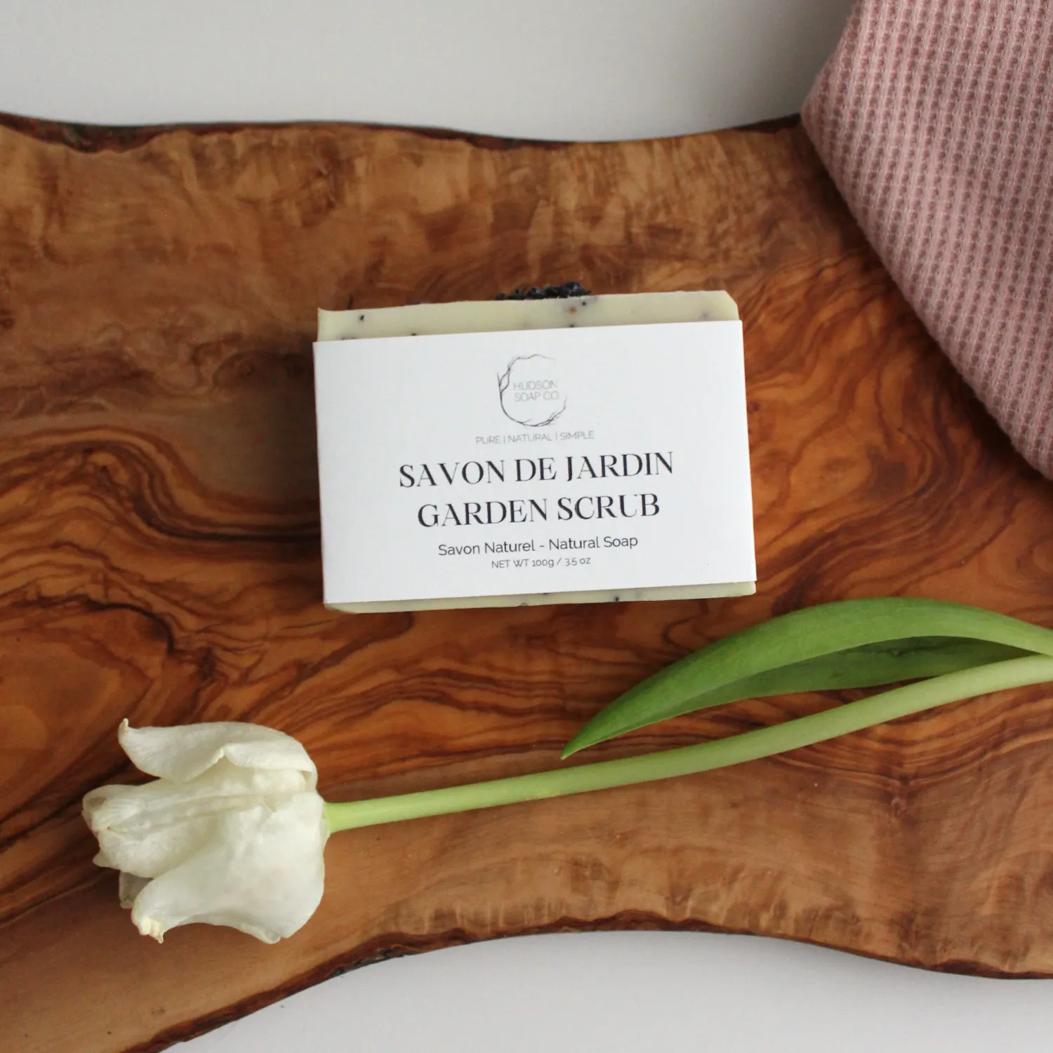 GARDEN SCRUB | natural soap