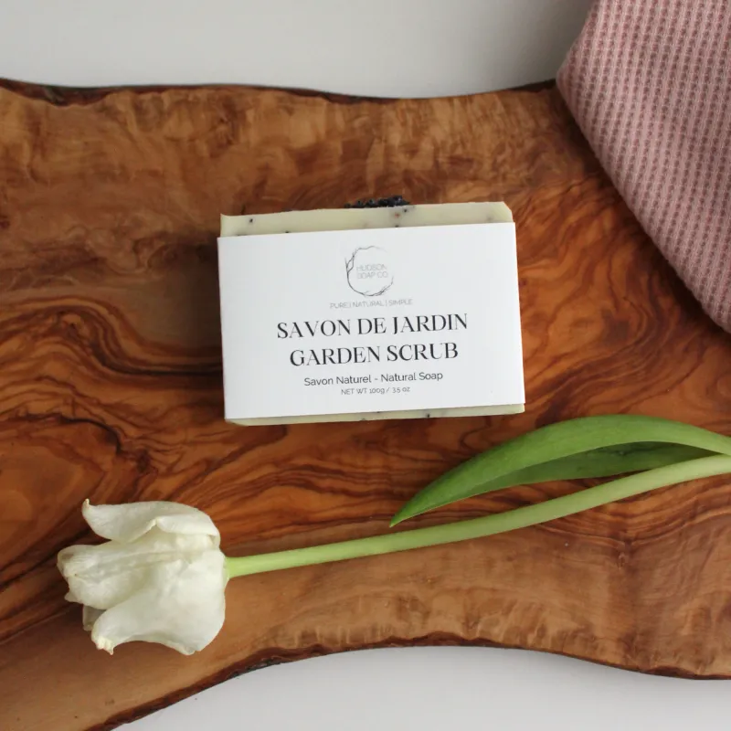 GARDEN SCRUB | natural soap