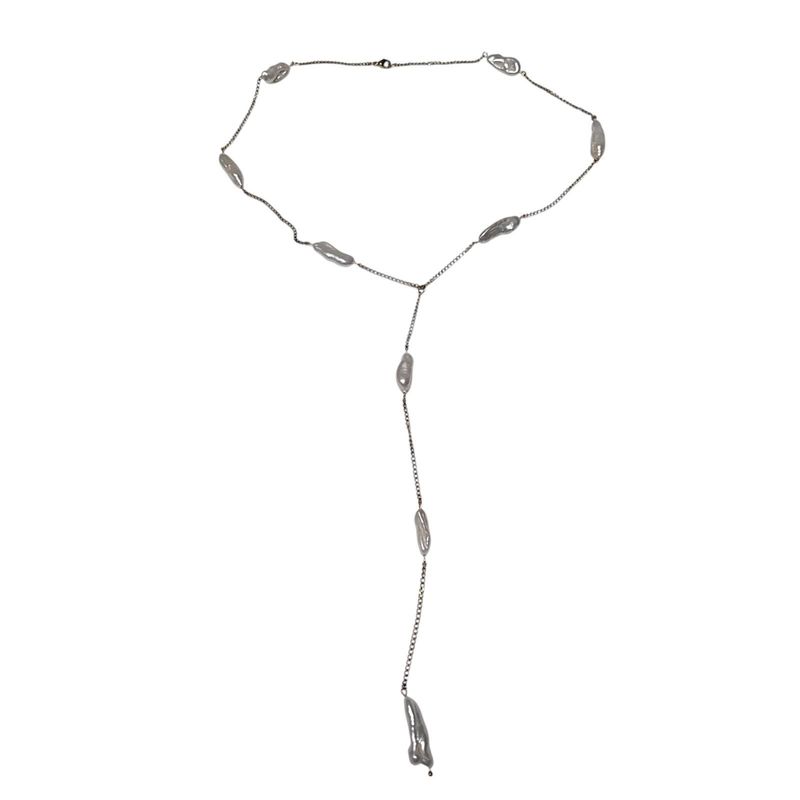 Baroque Fresh Water Pearl Lariat