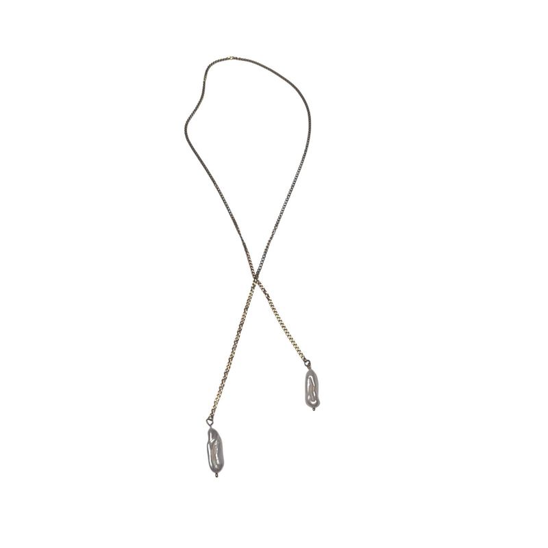 Drop Fresh Pearl Necklace