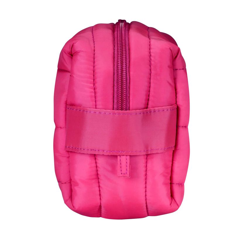 Dopp Puffer Bag - Peony Pink