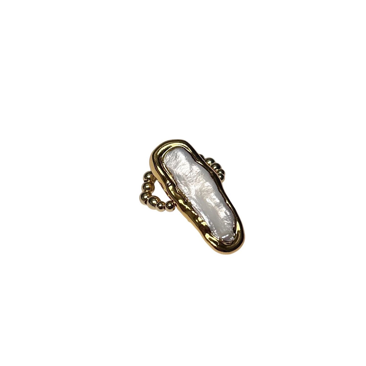 Baroque Freshwater Pearl Ring