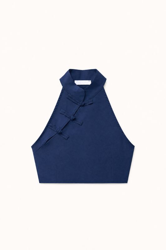 Poplin Crop Top