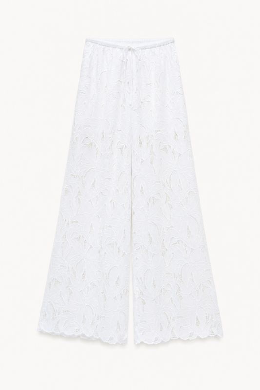 Floral Lace Trousers