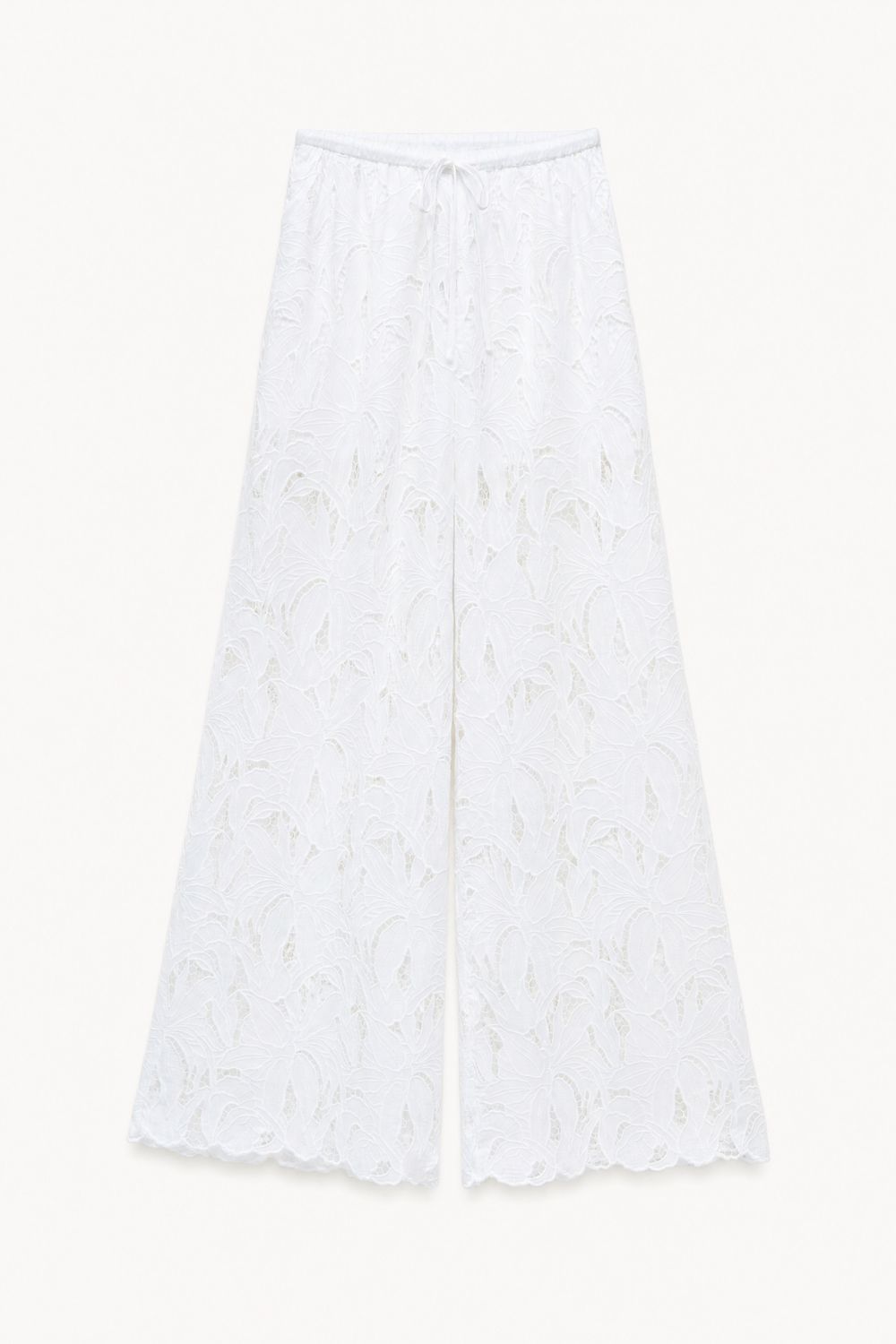 Floral Lace Trousers, Size: S/M