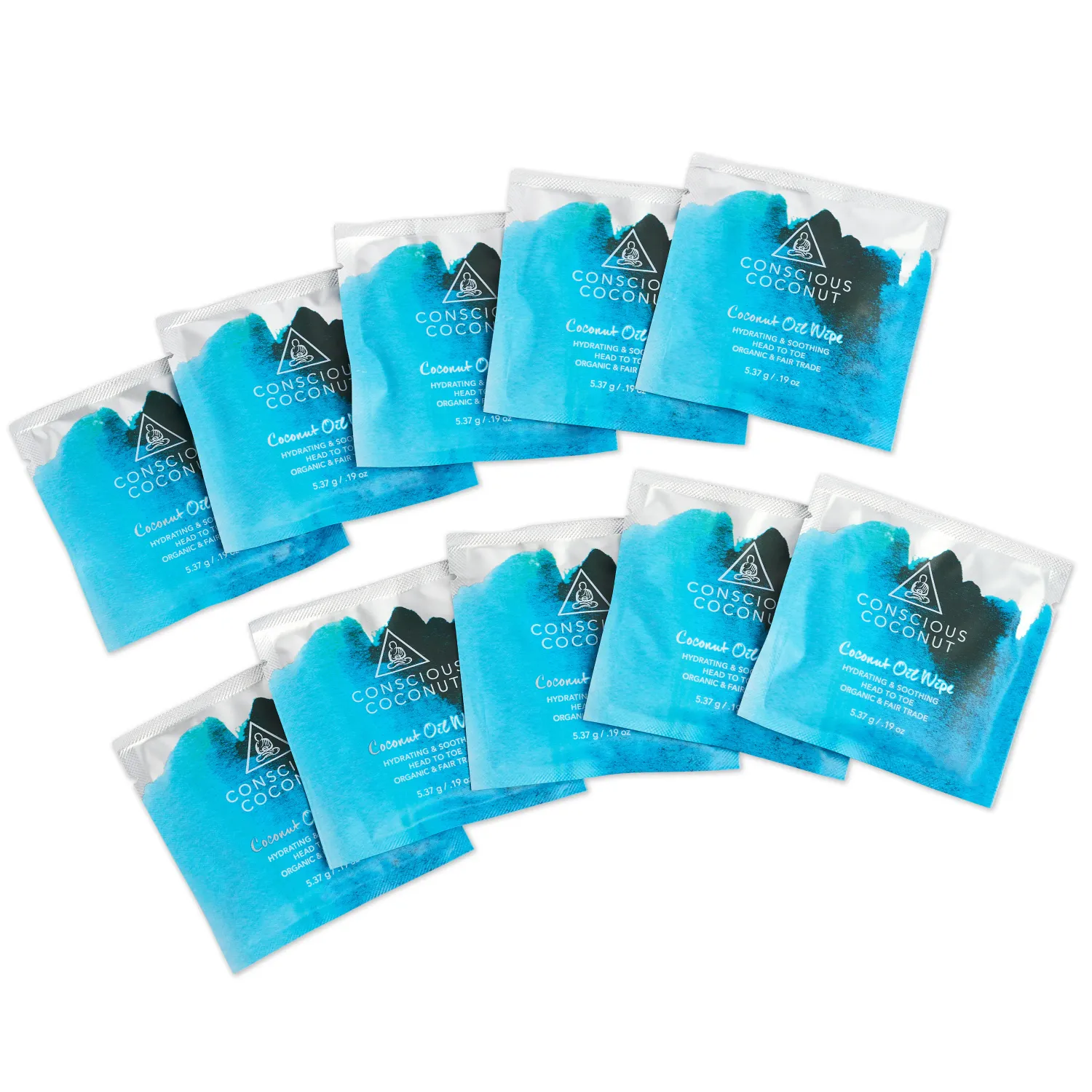 Mom + Baby Coconut Oil Wipes 10-Pack