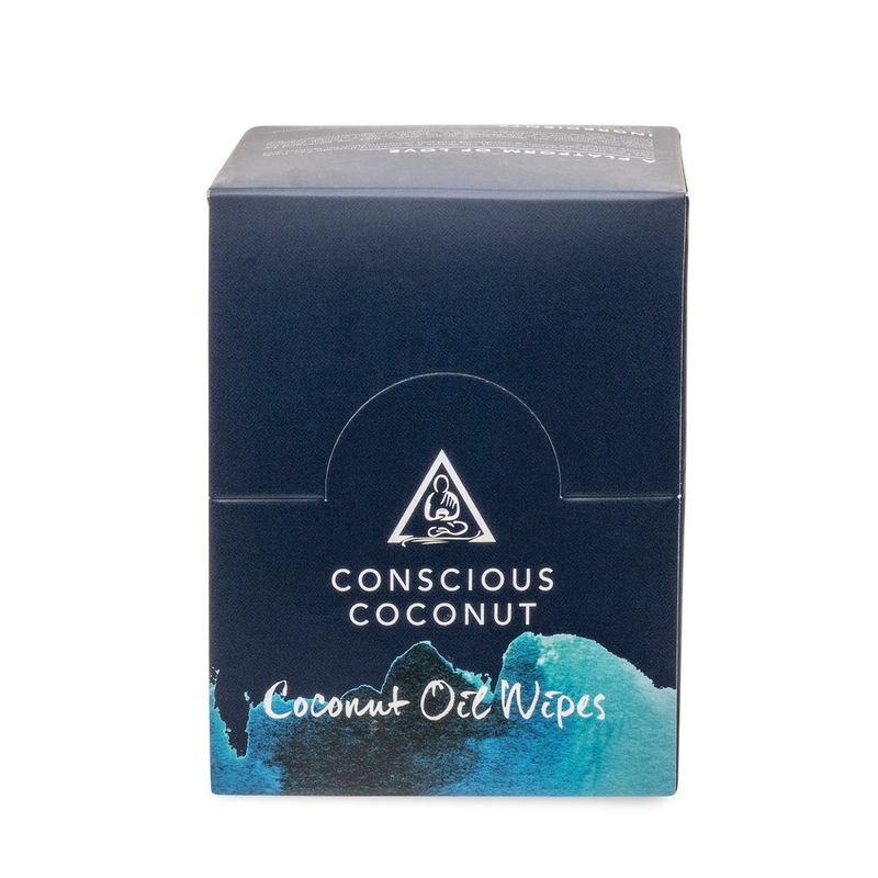 Organic Coconut Oil Wipes (25 Pack)
