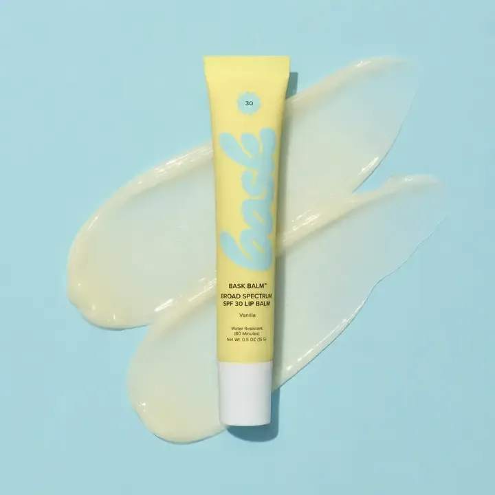 Bask Balm Spf 30 Lip Balm &amp; Lip Gloss Vanilla