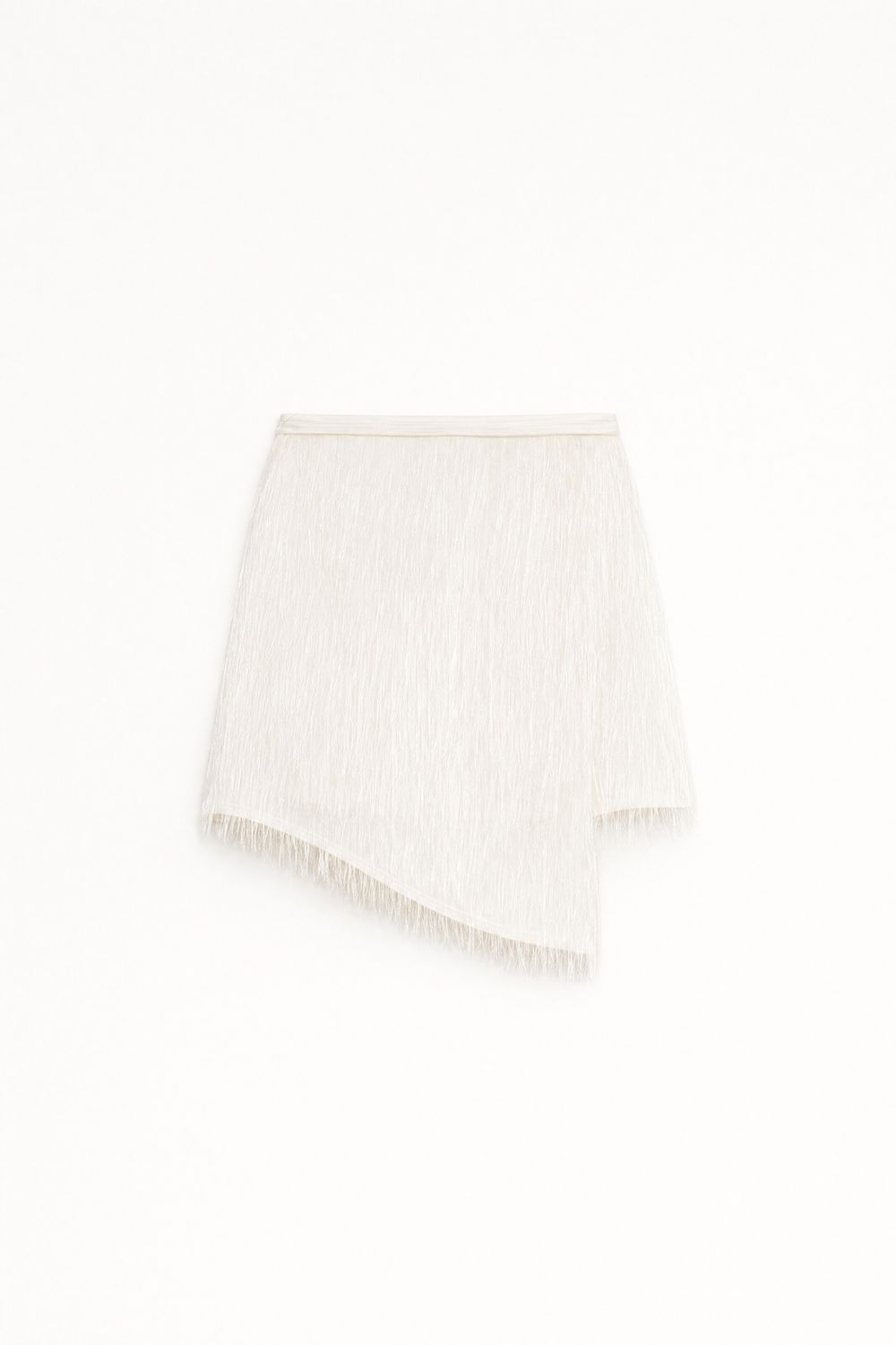 Fringe Skirt Cream