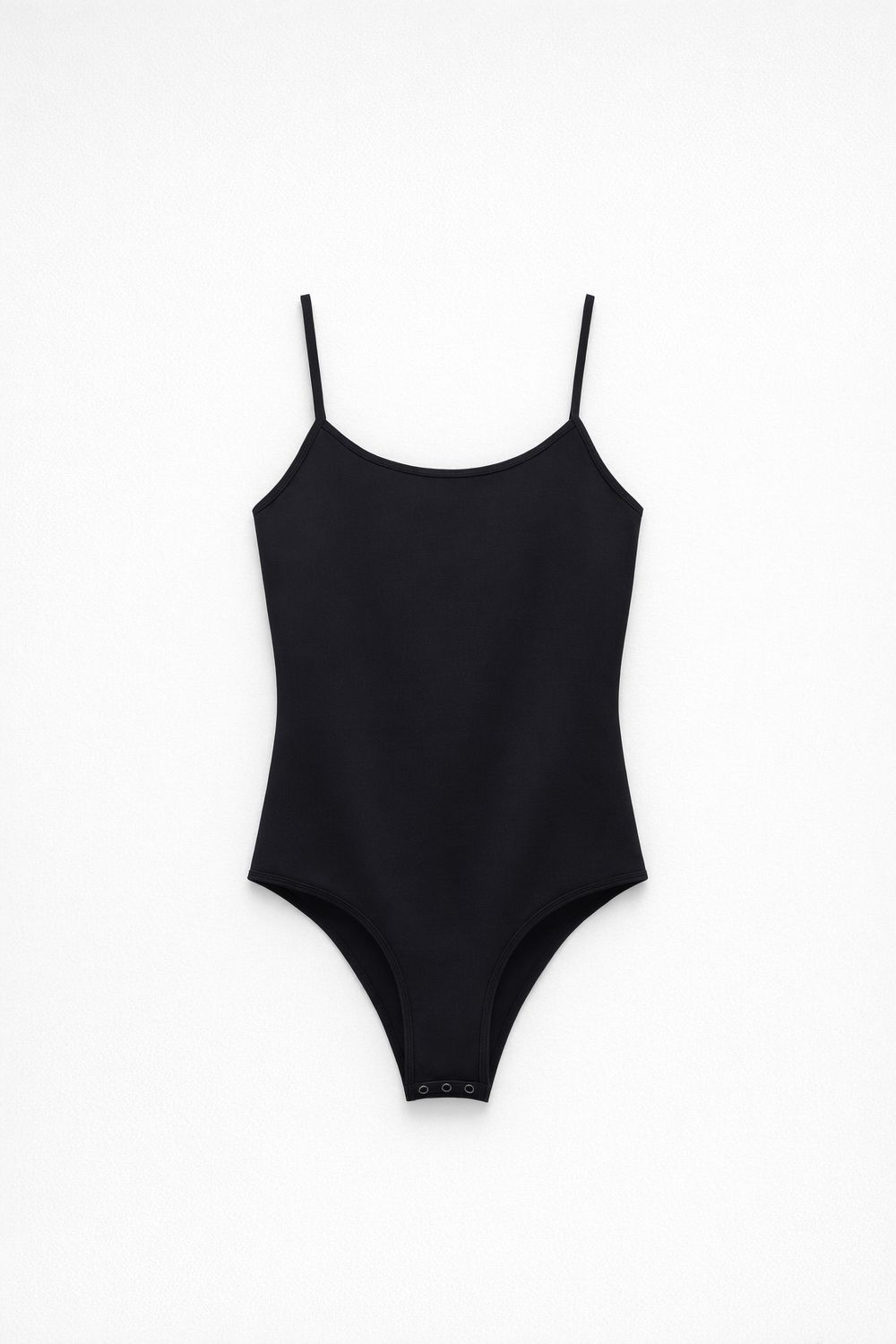 Basic Bodysuit, Color: Black, Size: S