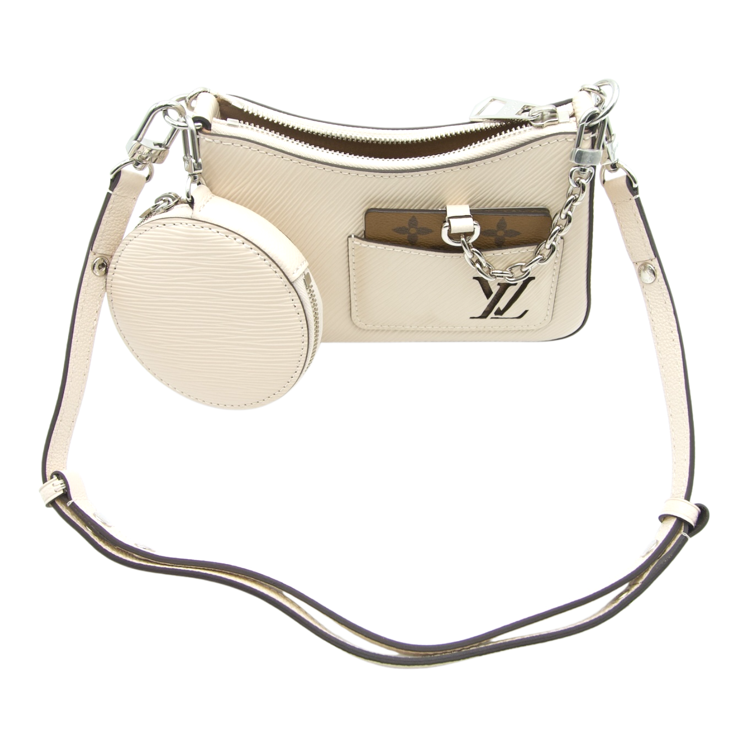 Louis Vuitton Epi Multi Pochette – Ivory